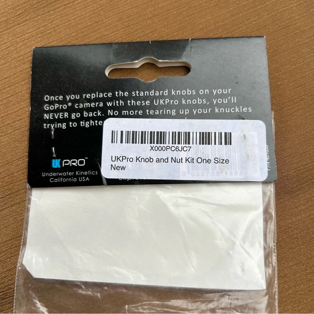GoPro Accessories UK Pro Knob & Nut Kit Underwater Kinetics NEW